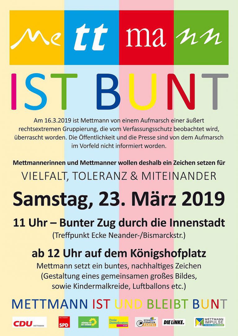 Mettmann ist bunt!