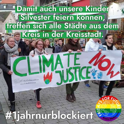 Fridays for Future am 3.1. in Mettmann
