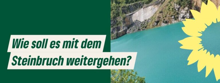 Pressemitteilung zur Nachnutzung des Kalksteinbruchs: Kein einseitiges Vorpreschen durch die Verwaltung