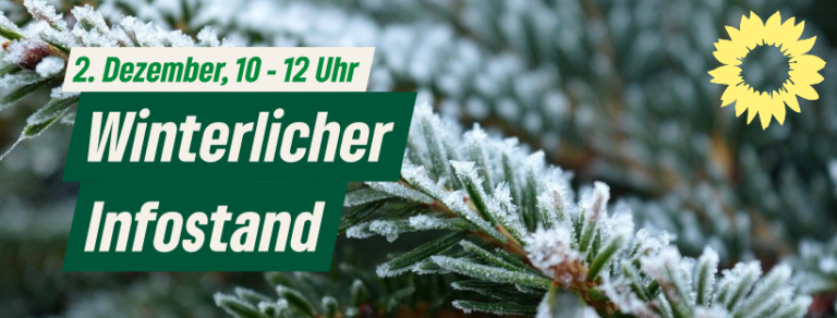 Infostand am Samstag – Es grünt nicht nur zur Sommerzeit