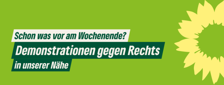 Gemeinsam für Demokratie und Zusammenhalt. Klare Haltung gegen Rechts zeigen.