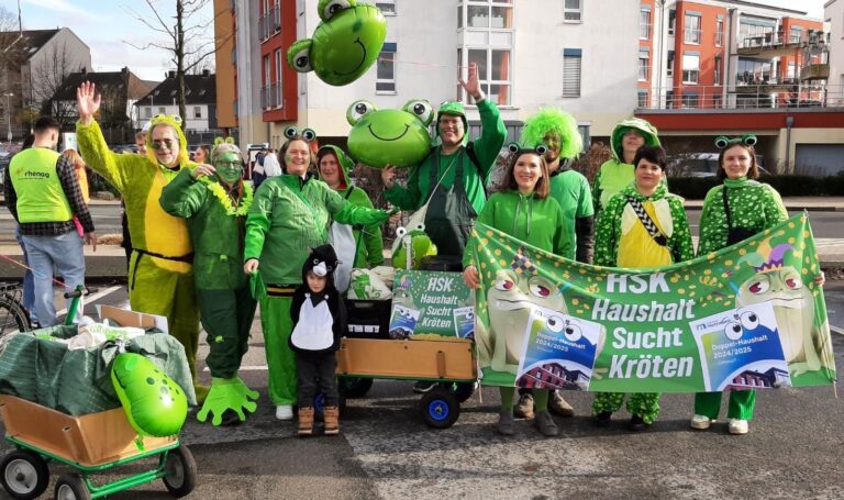GRÜNE beim Karneval in Mettmann