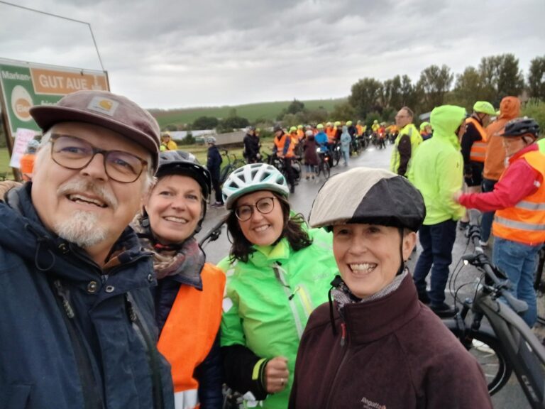 GRÜNE unterstützen Fahrrad-Demo des ADFCs